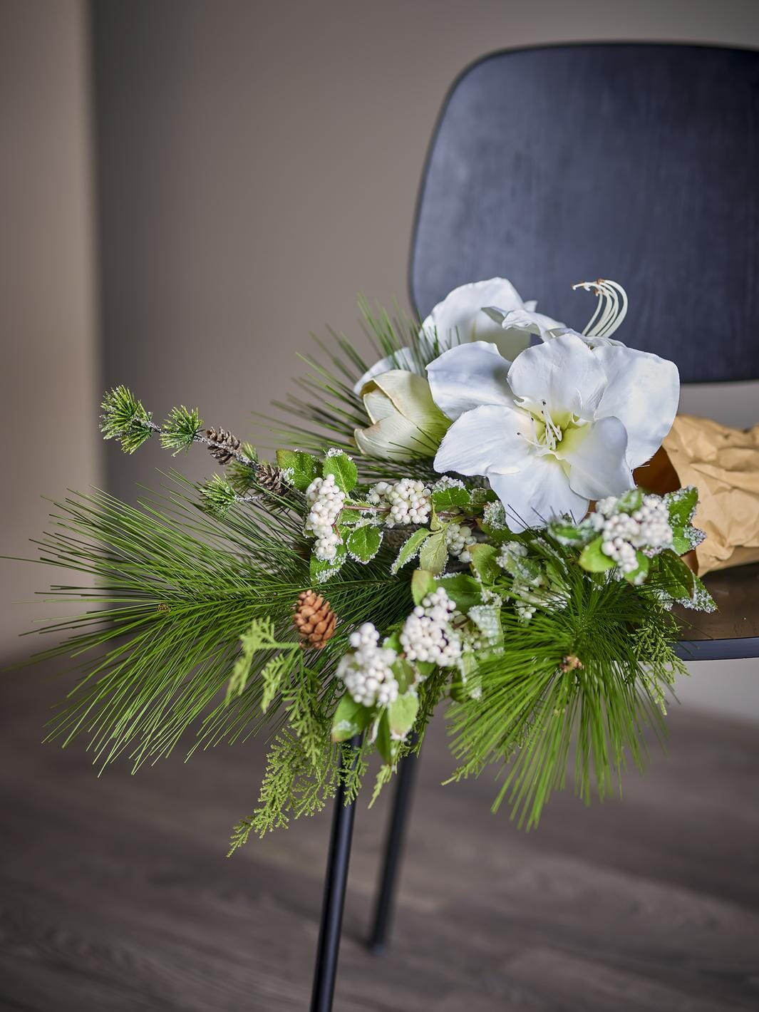 Bloomingville - Kristin Buket, Hvid, Kunstige Blomster 82073042 - White