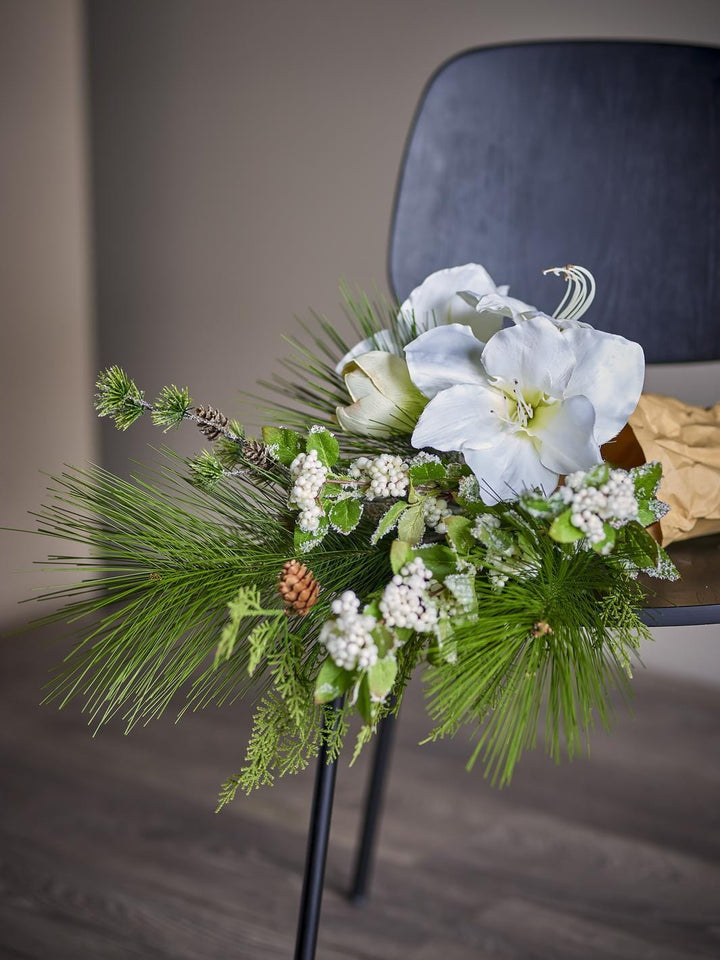 Bloomingville - Kristin Buket, Hvid, Kunstige Blomster 82073042 - White
