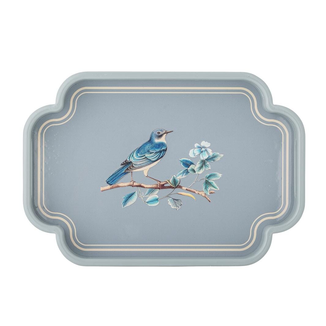 Bloomingville - Meggie Fad, Blå, MDF 82072761 - Blue