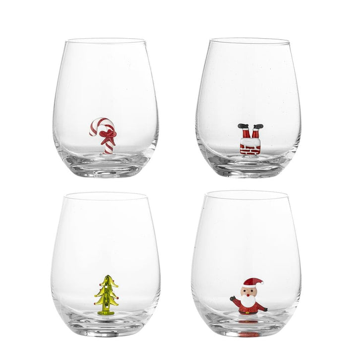 Bloomingville - Misa Drikkeglas, Multipak, Klar, Glas 82072377 - Clear