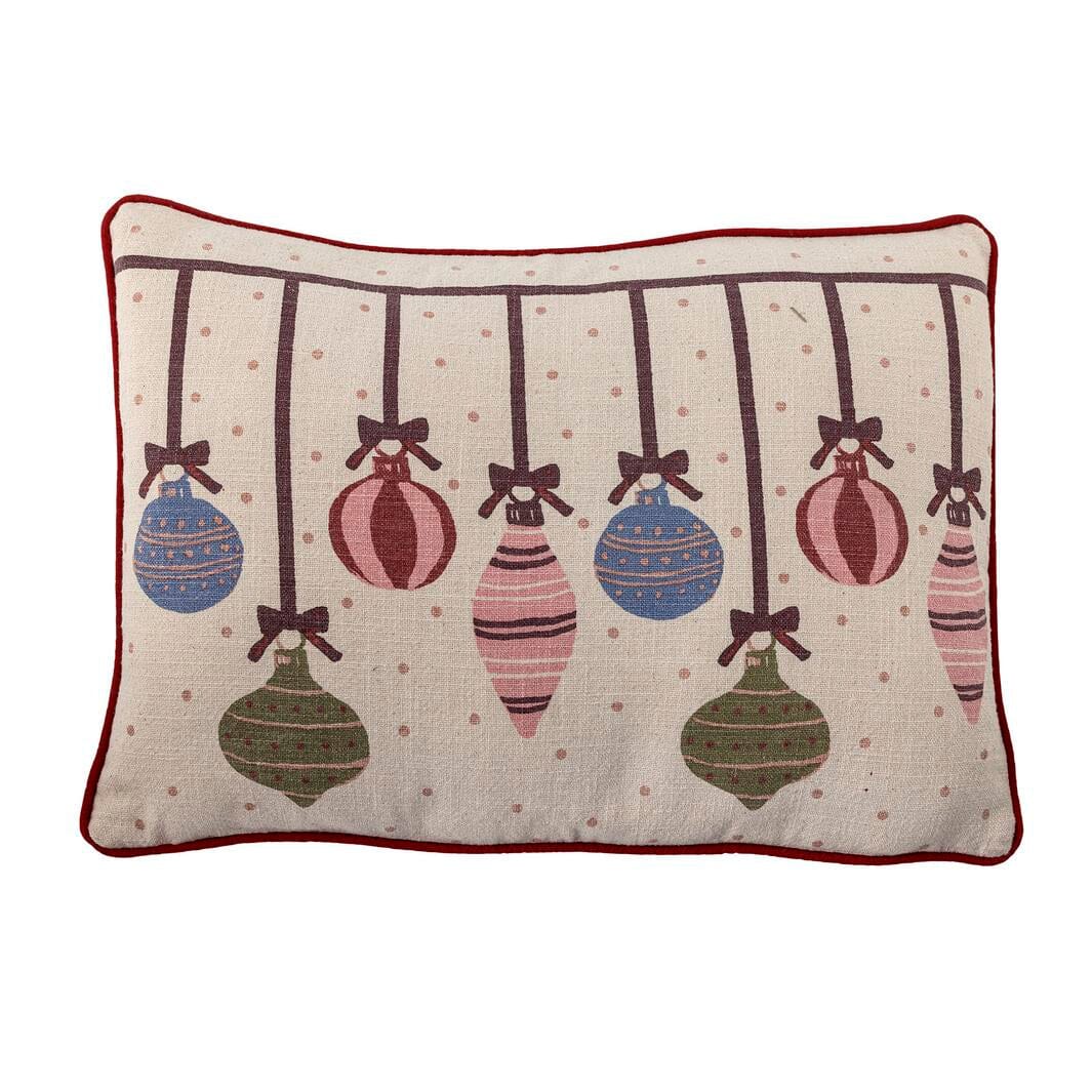 Bloomingville - Ornamentia Pude, Rød, Bomuld OEKO-TEX® 82063302 - Red