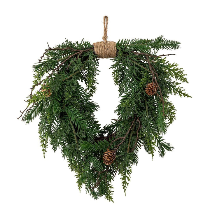 Bloomingville - Pine Deko, Grøn, Kunstige Blomster 82073067 - Green