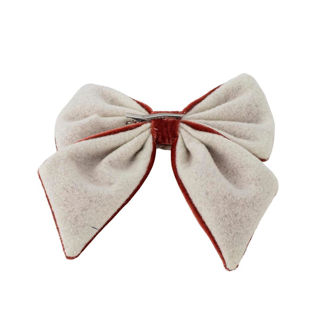 Bloomingville - Ruby Dekorations Sløjfe, Rød, Polyester 82072884 - Red