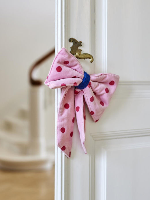 Bloomingville - Ruby Dekorations Sløjfe, Rosa, Bomuld 82072985 - Rose