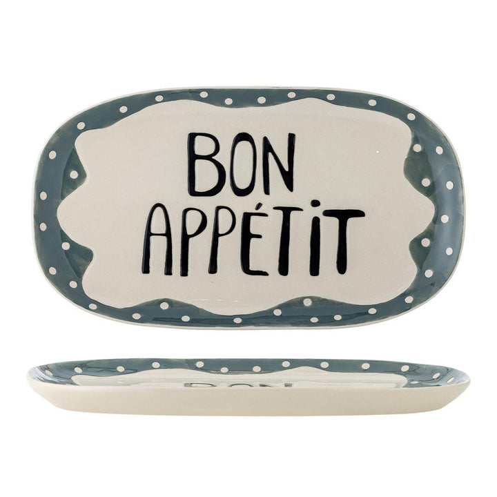 Bloomingville - Soline Serveringsfad, Multifarvet, Stentøj 82072766 - Multi