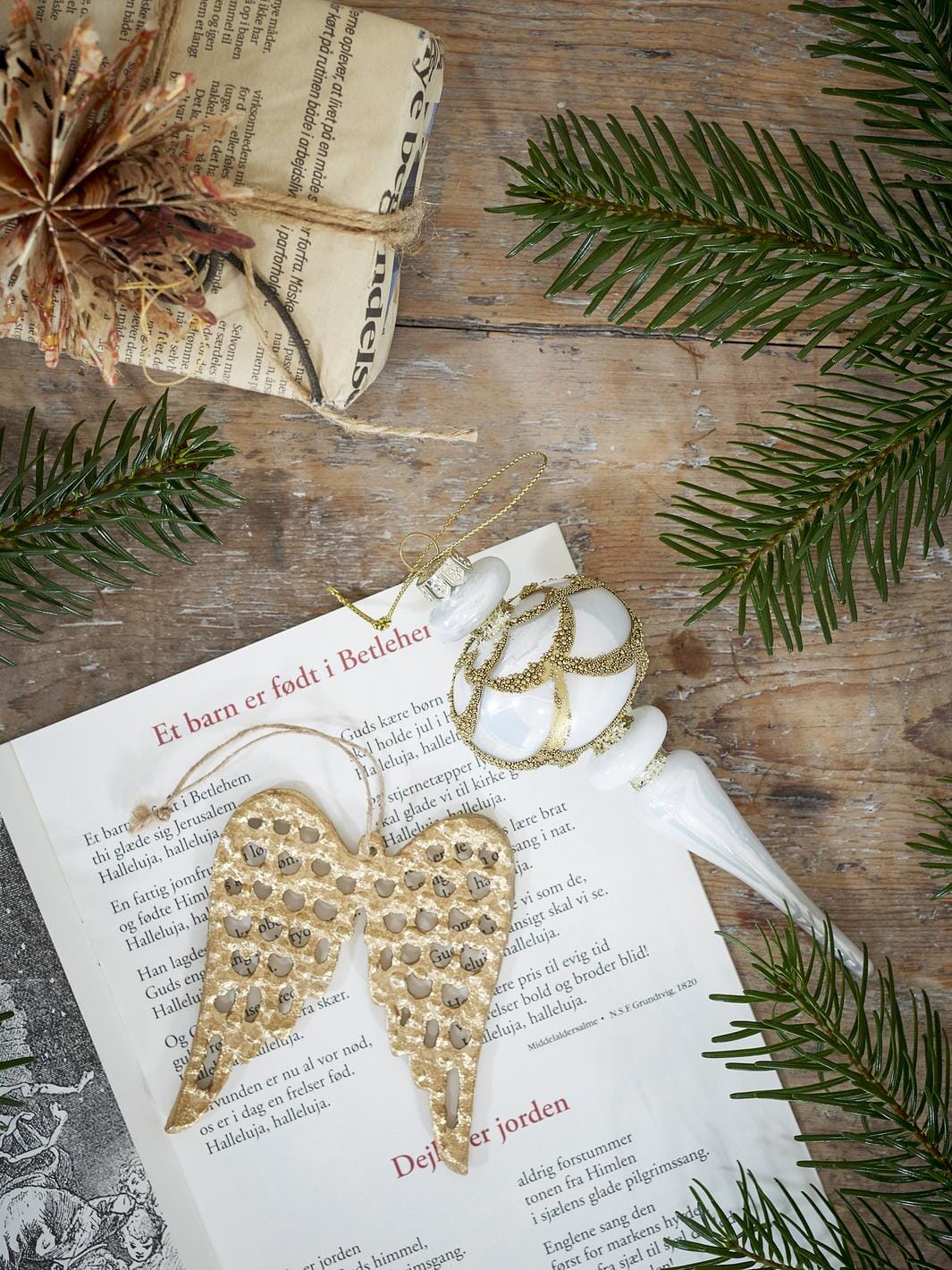 Bloomingville - Star Ornament, Natur, FSC® Mix, Papir 82068559 - Nature