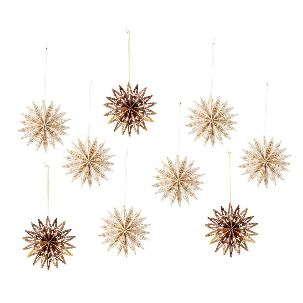 Bloomingville - Star Ornament, Natur, FSC® Mix, Papir 82068559 - Nature