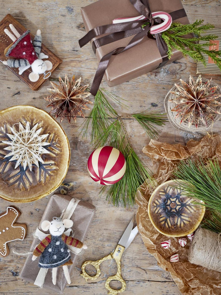 Bloomingville - Star Ornament, Natur, FSC® Mix, Papir 82068559 - Nature