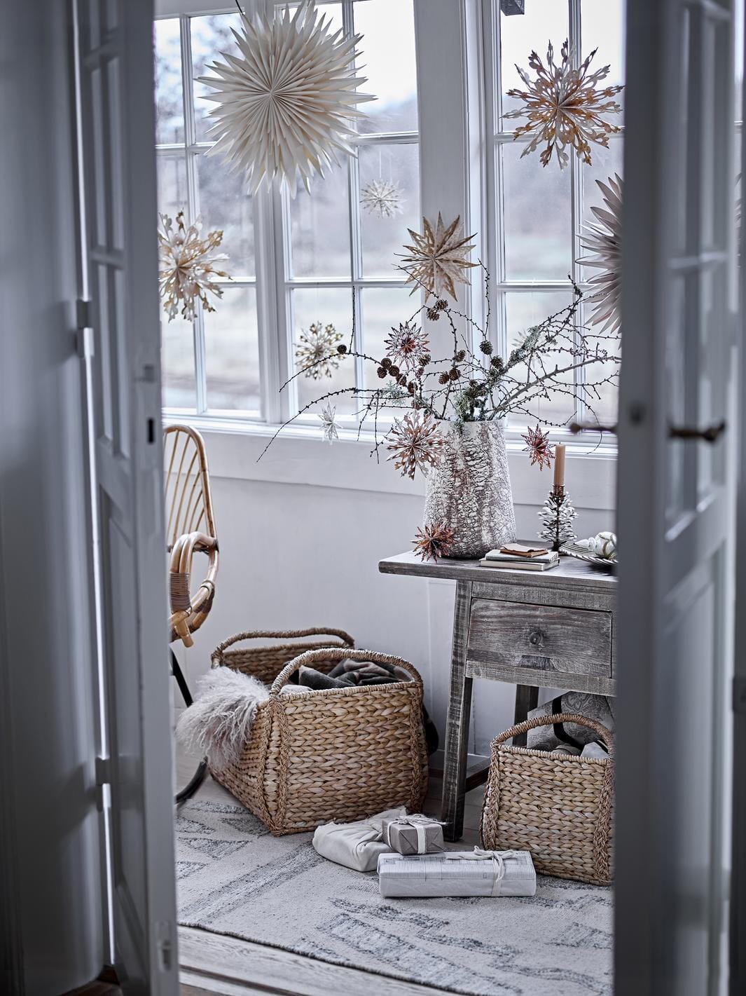 Bloomingville - Star Ornament, Natur, FSC® Mix, Papir 82068559 - Nature