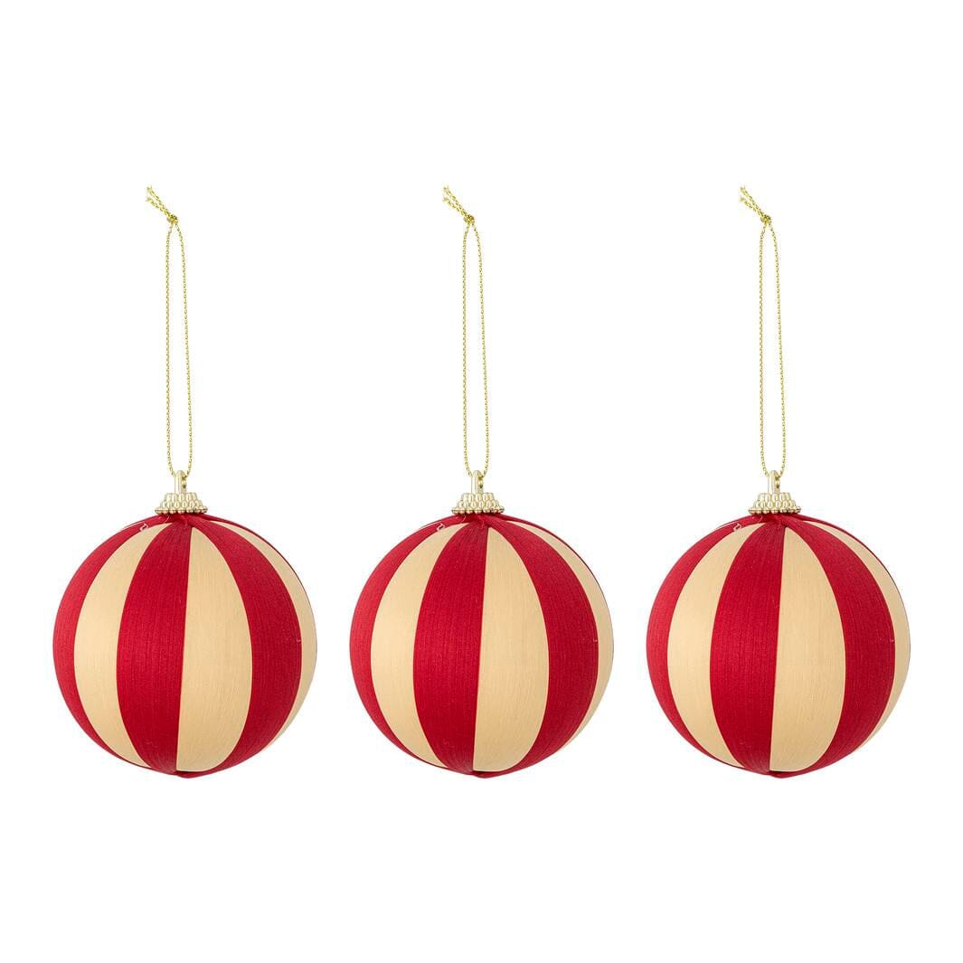 Bloomingville - Wynn Ornament, Rød, Polyester 82072370 - Red