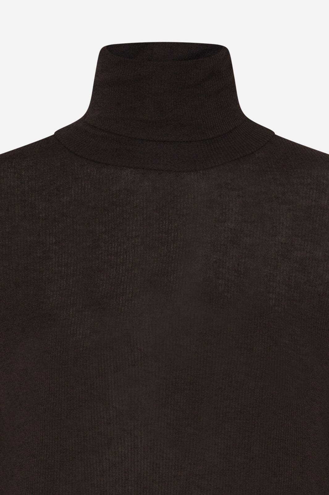 Bruuns Bazaar - Angelabb Roll Neck BBW1070N - Dark Brown
