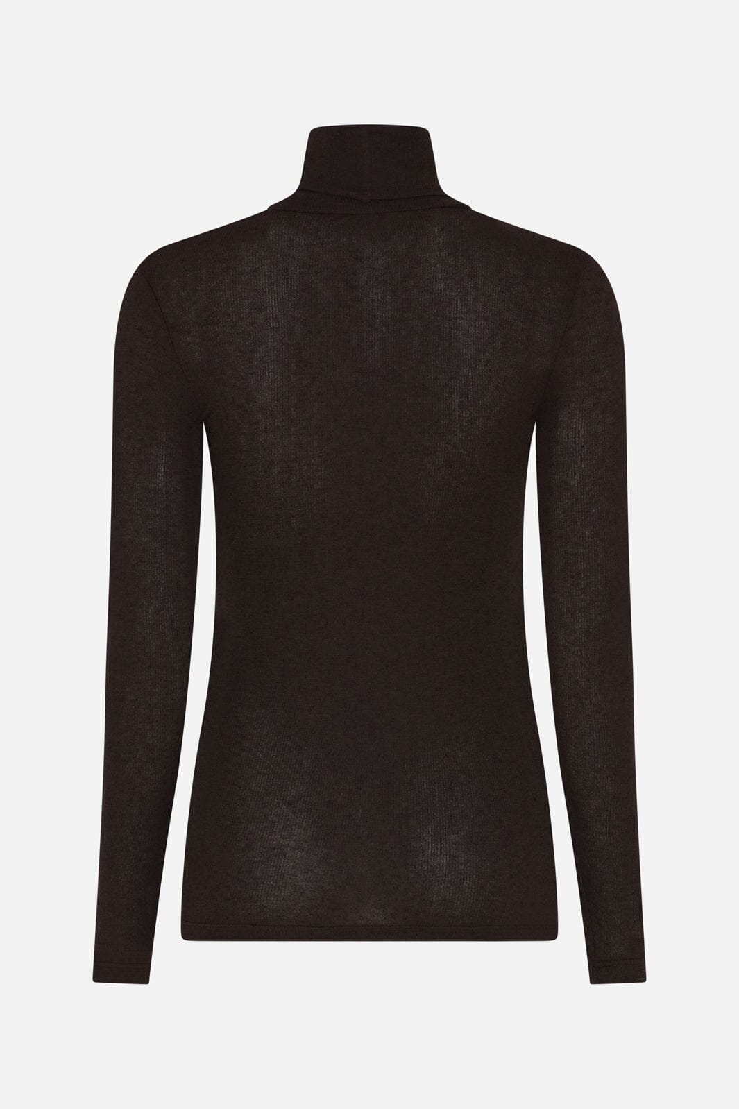 Bruuns Bazaar - Angelabb Roll Neck BBW1070N - Dark Brown