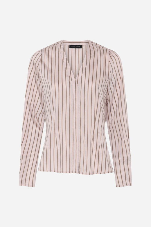 Bruuns Bazaar - Arengabbzea Shirt BBW4879 - Primrose Pink Stripe