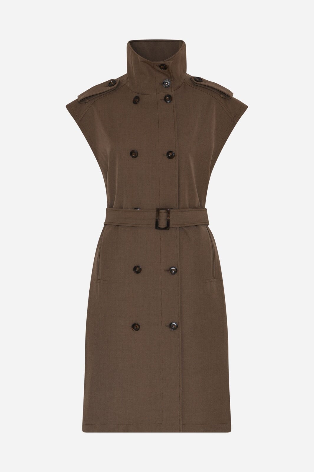 Bruuns Bazaar - Medemiabblitaya Dress BBW5331 - Earth Brown