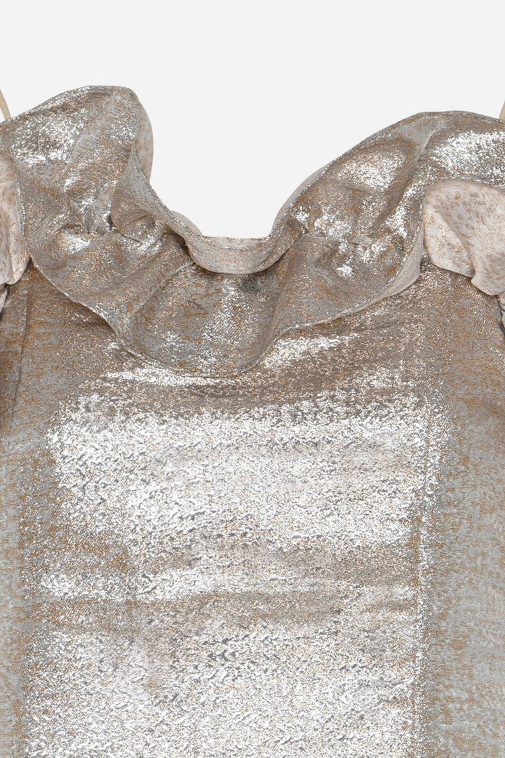 Bruuns Bazaar - Wallichiabbmartha Dress BBW4995 - Gold/Silver