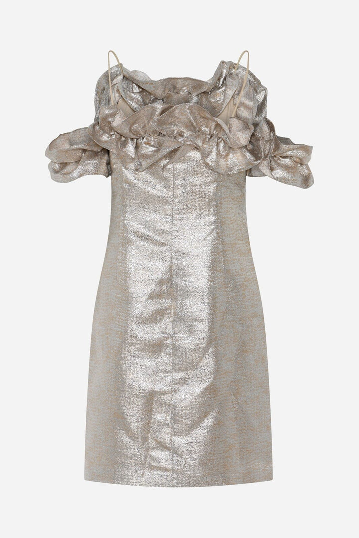 Bruuns Bazaar - Wallichiabbmartha Dress BBW4995 - Gold/Silver