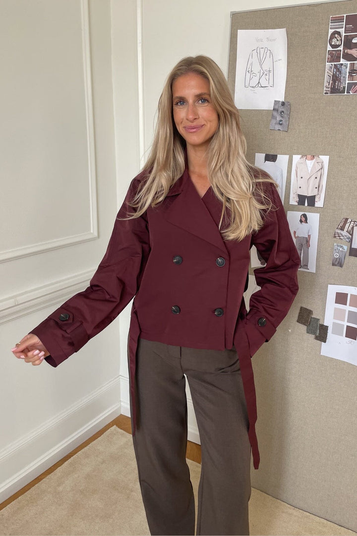 BYIC - Almaic Trenchcoat A2319 - Bordeaux