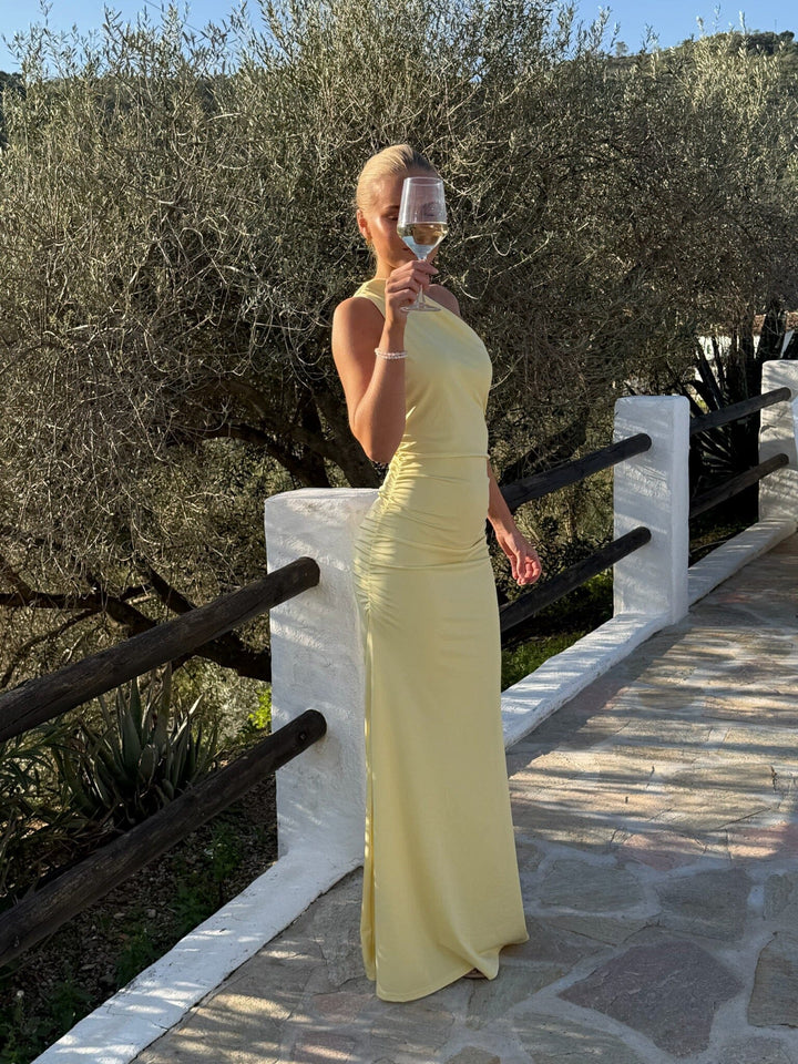 BYIC - Andreaic Maxi Dress A23768 - Yellow Kjoler 