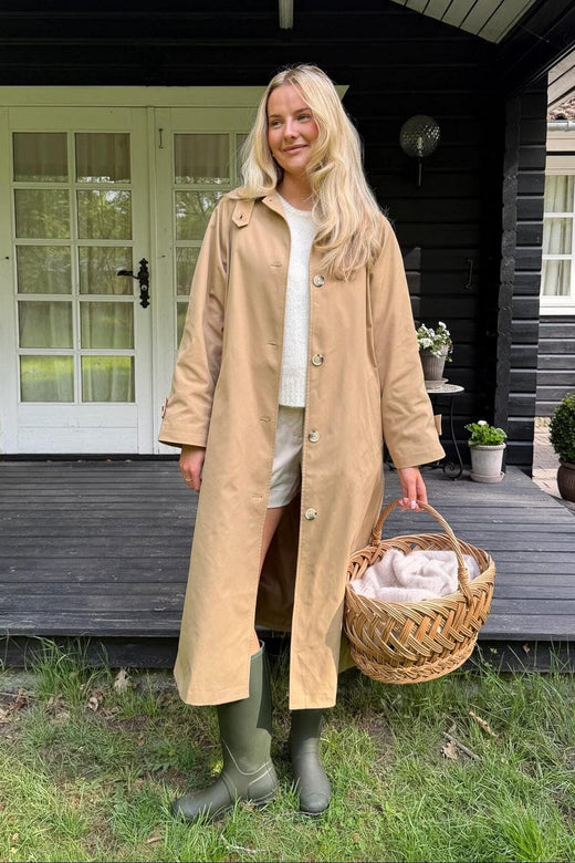 BYIC - Avaic Trenchcoat A2507 - Dark Beige Jakker 
