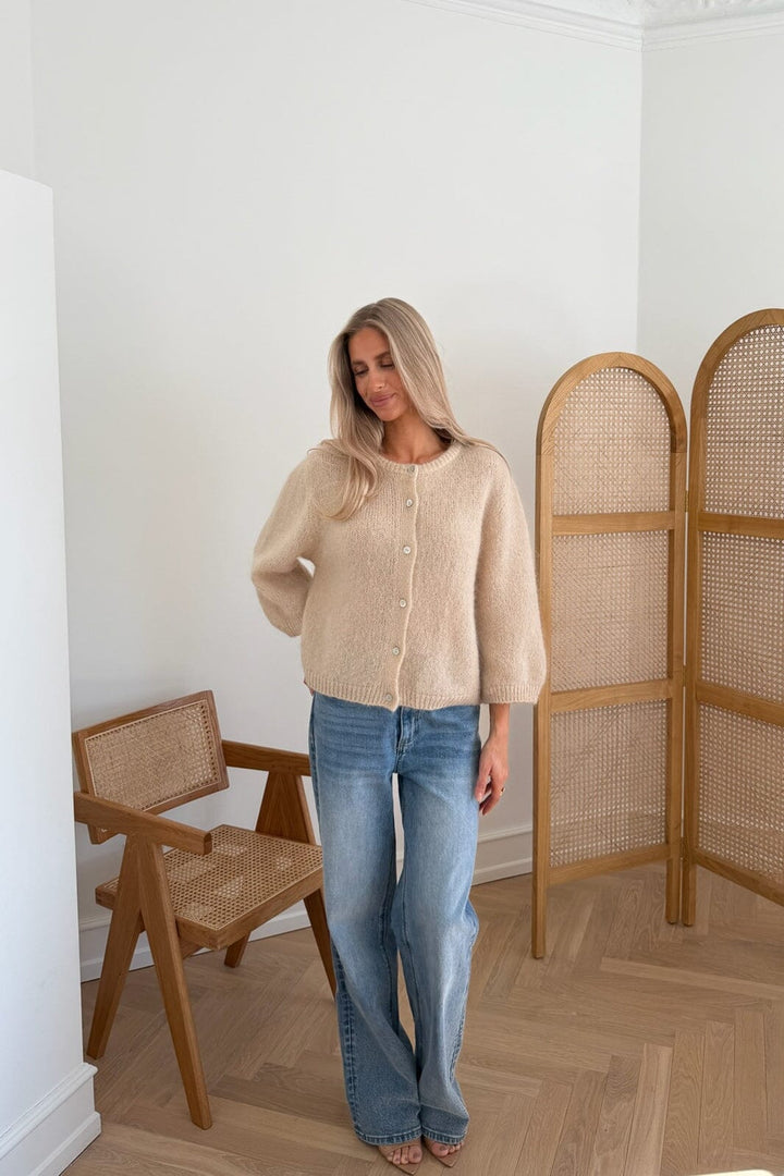 BYIC - Idaic 3/4 Cardigan 5287 - Beige