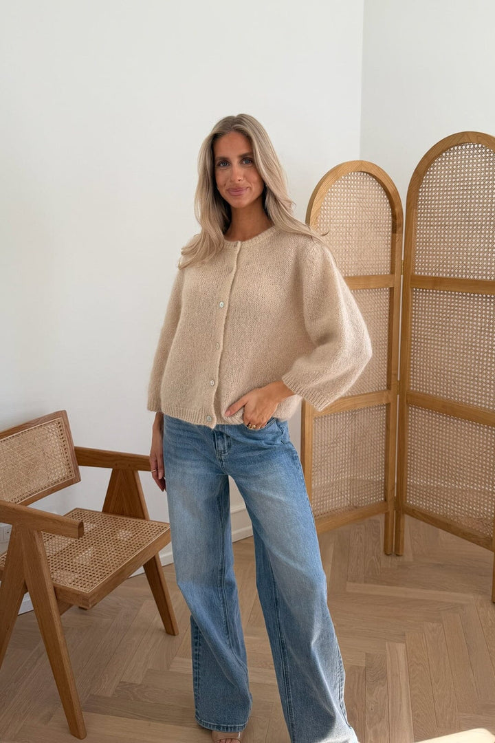 BYIC - Idaic 3/4 Cardigan 5287 - Beige