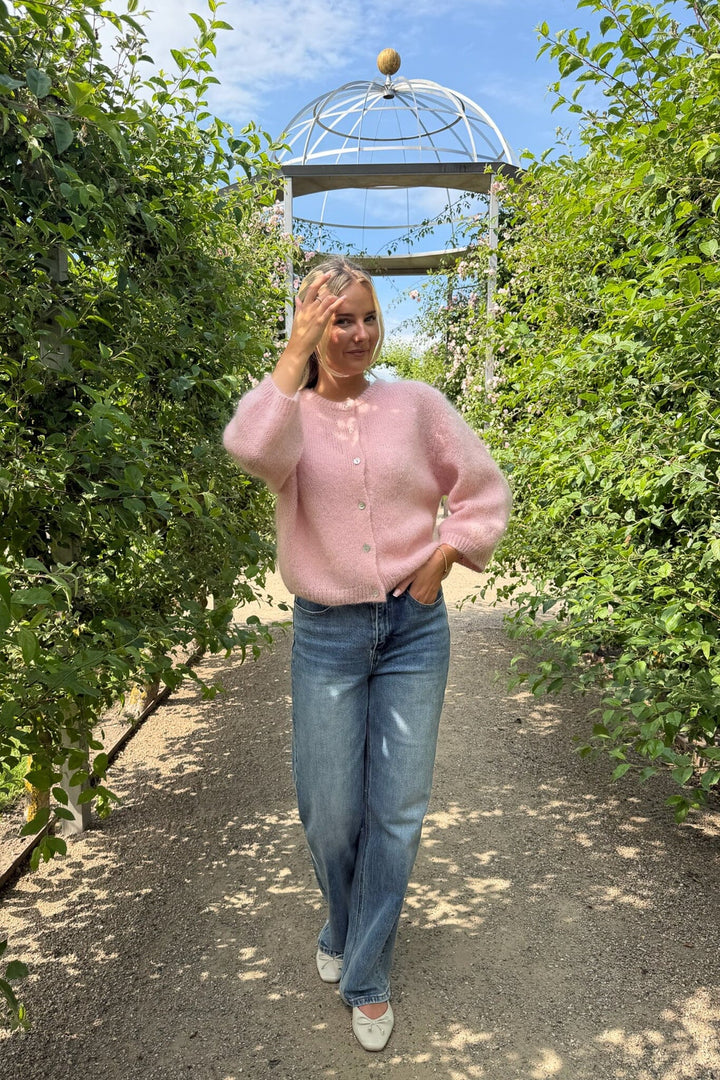 BYIC - Idaic 3/4 Cardigan 5287 - Light Pink Cardigans 