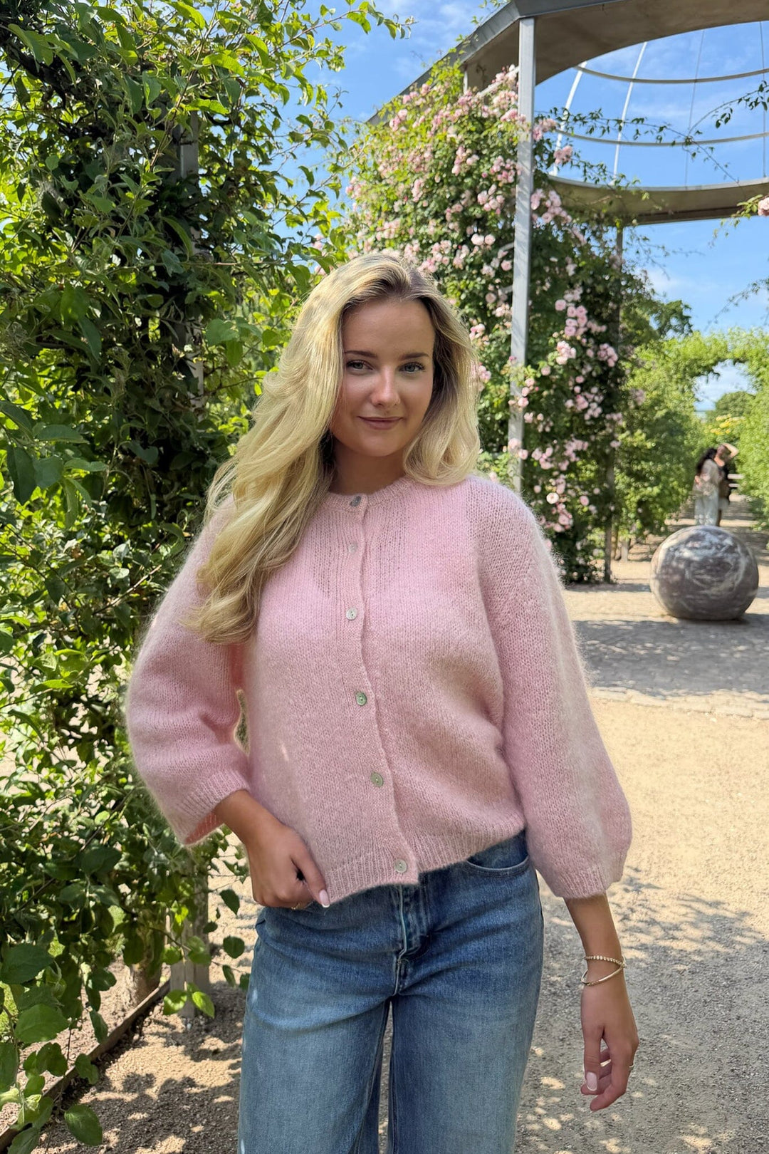 BYIC - Idaic 3/4 Cardigan 5287 - Light Pink Cardigans 