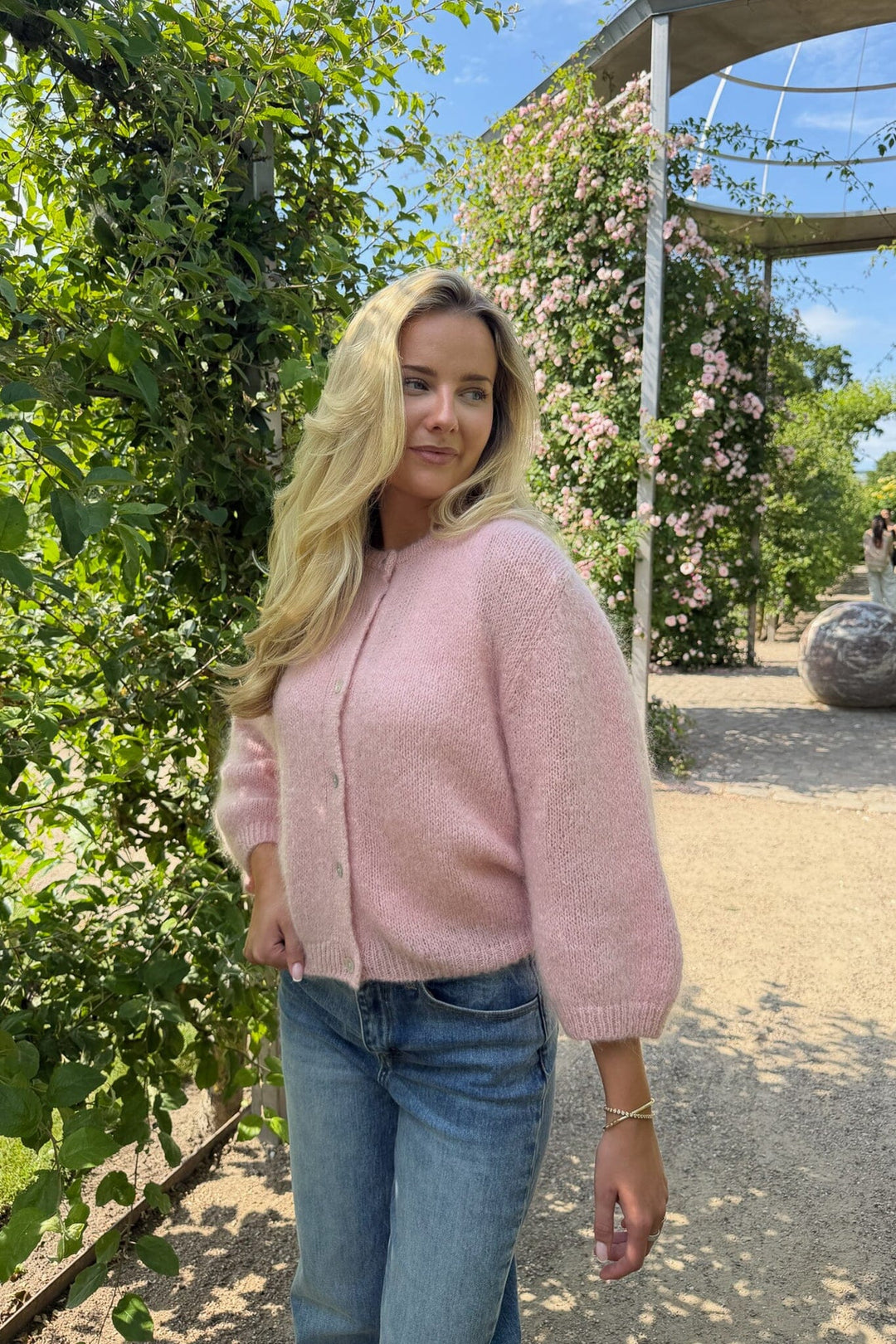 BYIC - Idaic 3/4 Cardigan 5287 - Light Pink Cardigans 