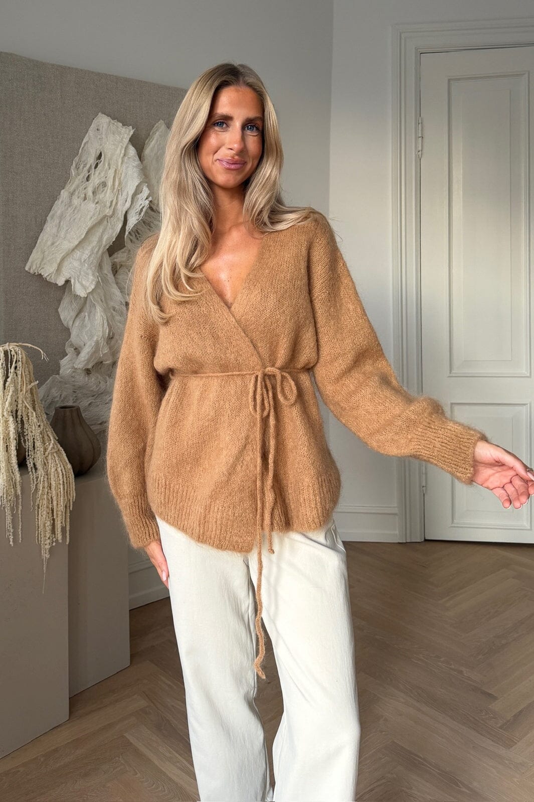 BYIC - Idaic Wrap Cardigan 85119 - Camel