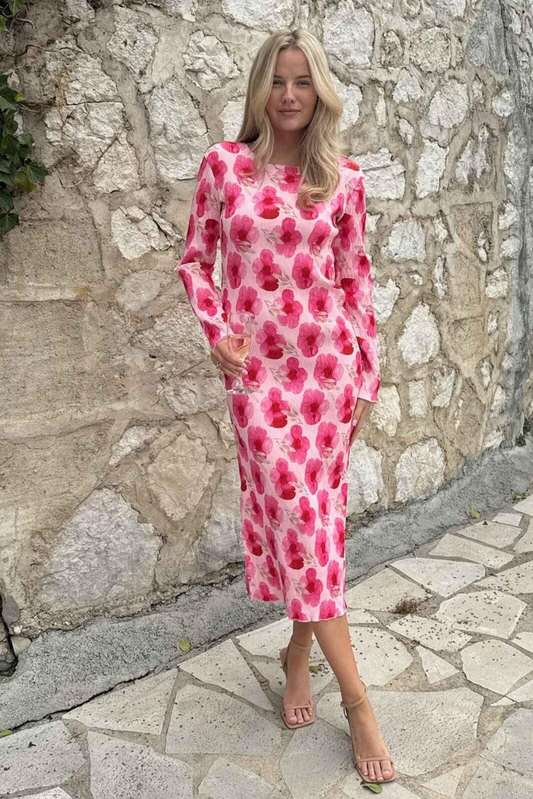 BYIC - Odaic Dress A1015 - Pink Rose Blush