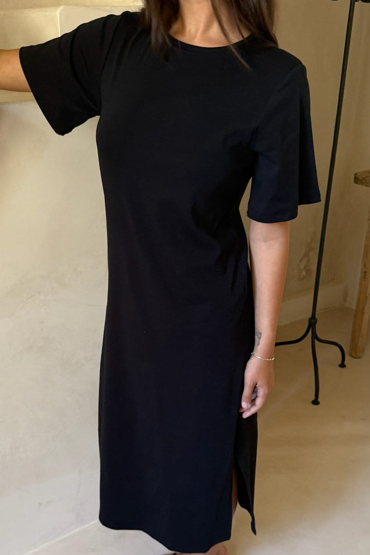 BYIC - Theaic Tshirt Dress A23942 - Black