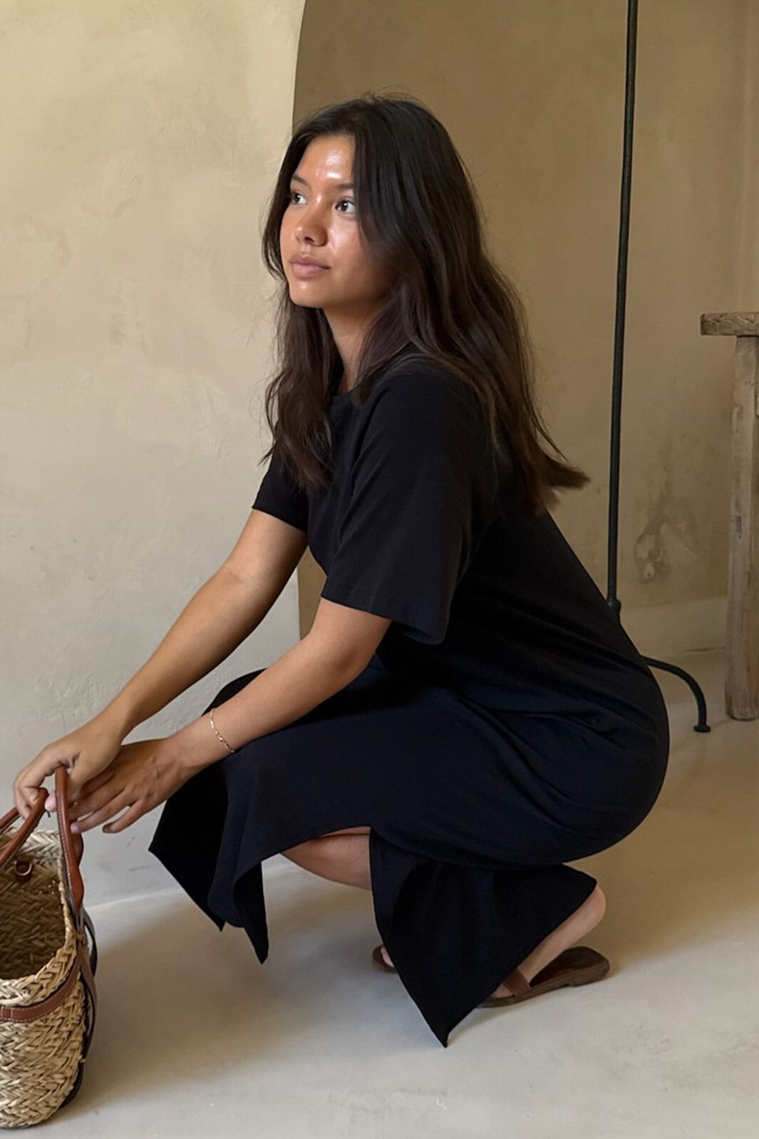BYIC - Theaic Tshirt Dress A23942 - Black