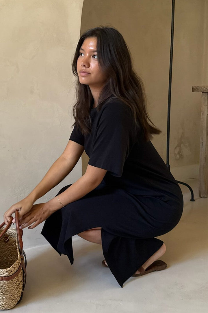 BYIC - Theaic Tshirt Dress A23942 - Black