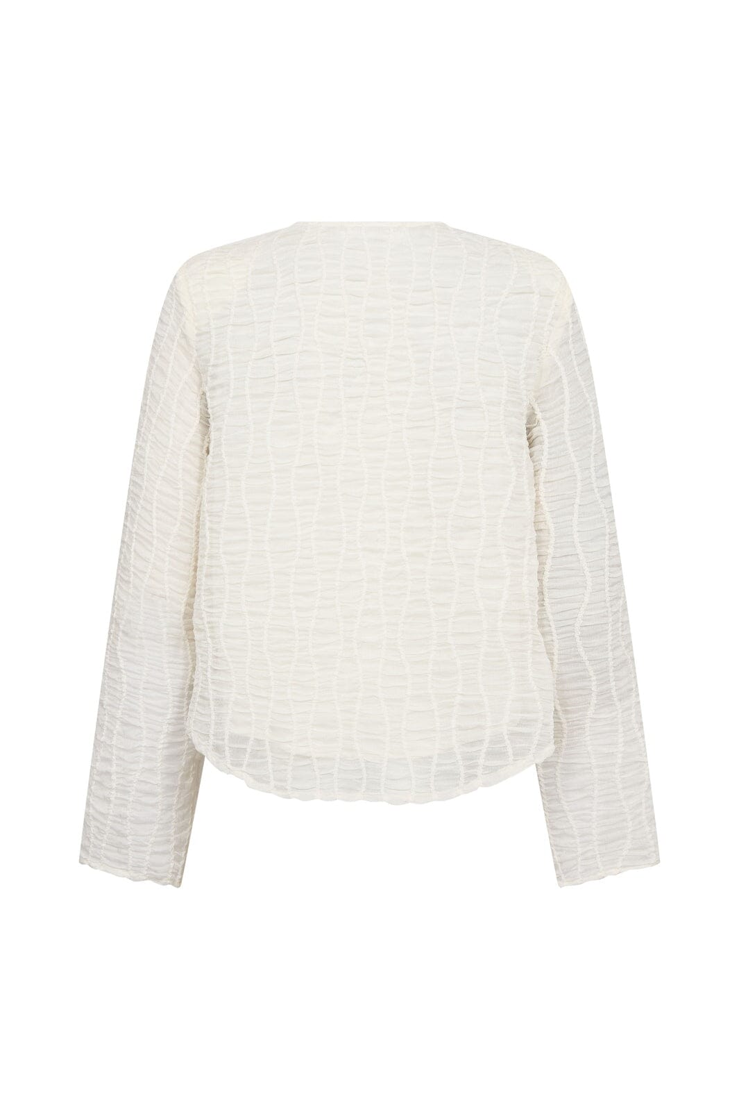 Co´Couture - Baltacc Padded V-Blouse 500258 - 10002 - Off-White