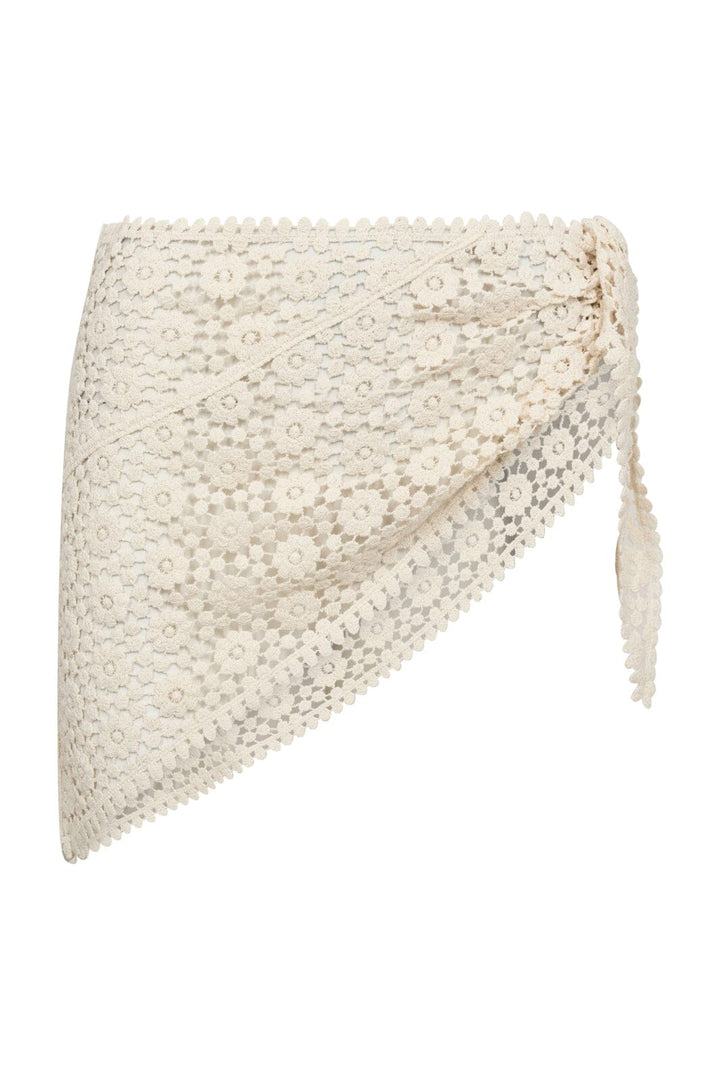 Co´Couture - Calincc Crochet Scarf Skirt 49083 - 11 - Off White