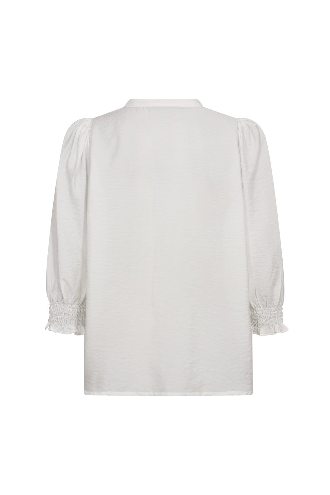 Co´Couture - Callumcc Lace Puff V-Shirt 45173 - 4000 - White