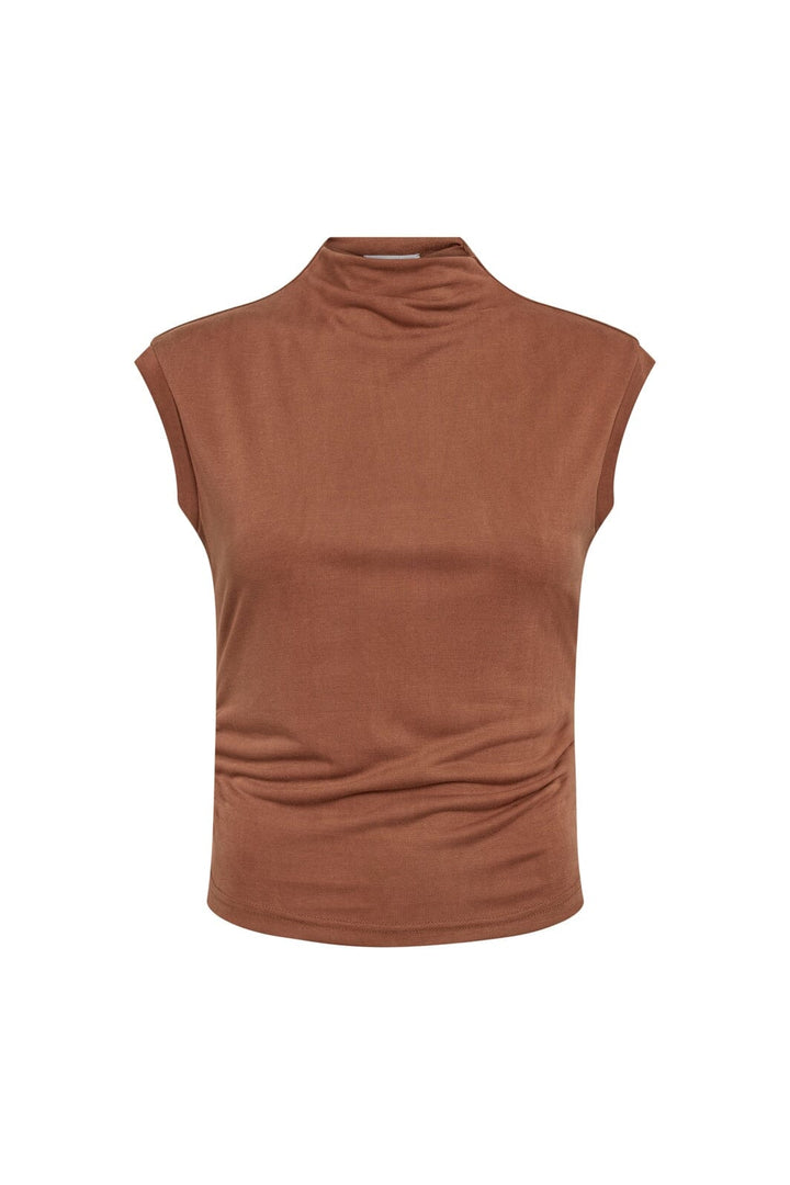 Co´Couture - Camillacc Tee 33164 - 35 - Suntan