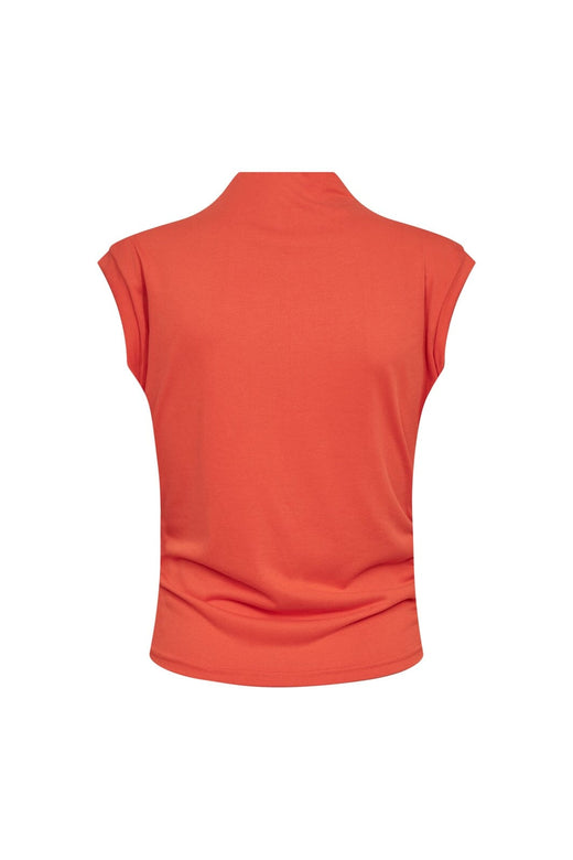 Co´Couture - Camillacc Tee 33164 - 66 - Flame