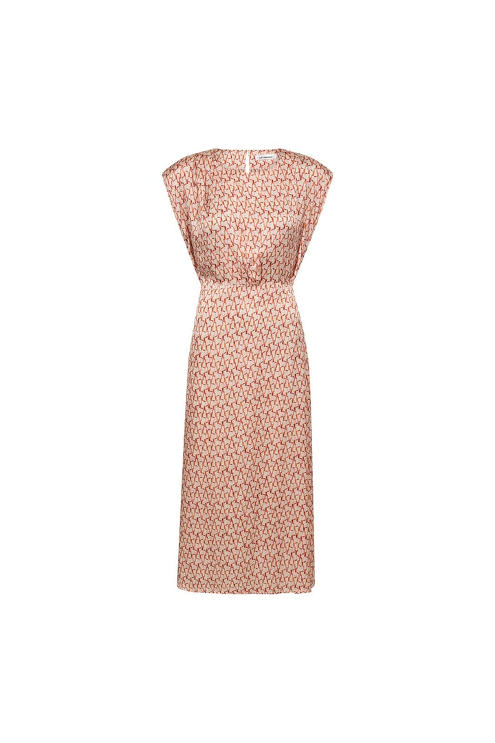 Co´Couture - Carminecc Padded Dress 46086 - 66 - Flame