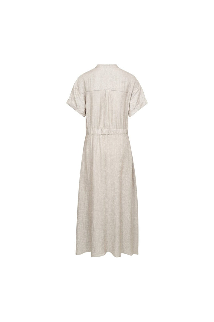 Co´Couture - Chercc Wrap Ss Dress 46124 - 930 - Silver