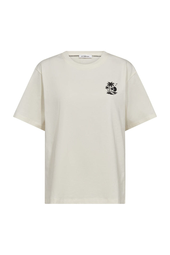 Co´Couture - Coco Beachcc Box Tee 43022 - 5 - Pearl