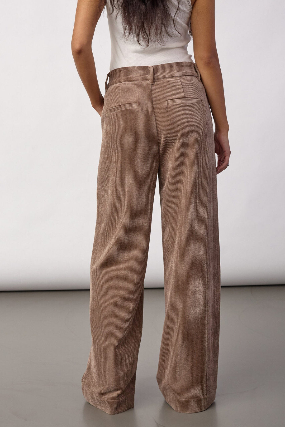 Co´Couture - Daisycc Cord Pant 500574 - 20009 - Walnut Bukser 