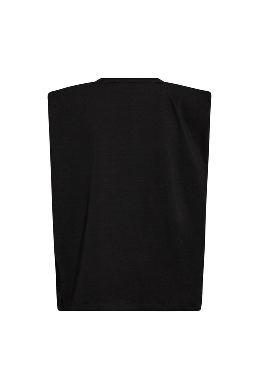 Co´Couture - Eddiecc Tee 43037 - 96 - Black