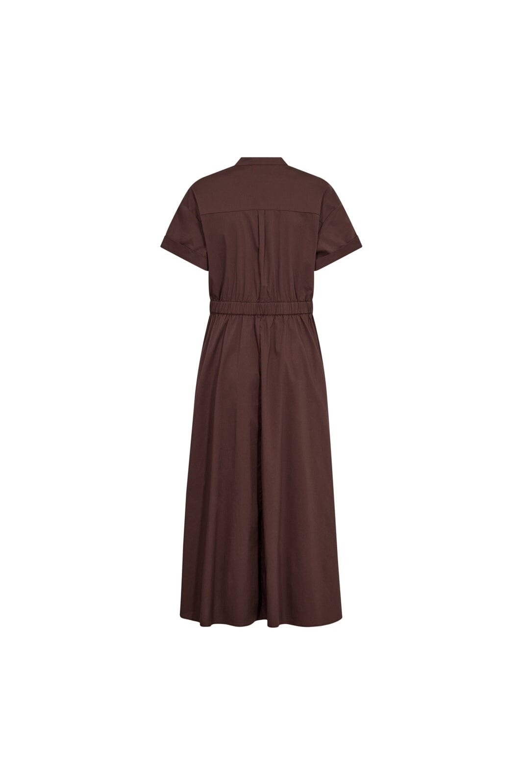 Co´Couture - Elaracc Wrap Ss Dress 46112 - 145 - Dark Brown