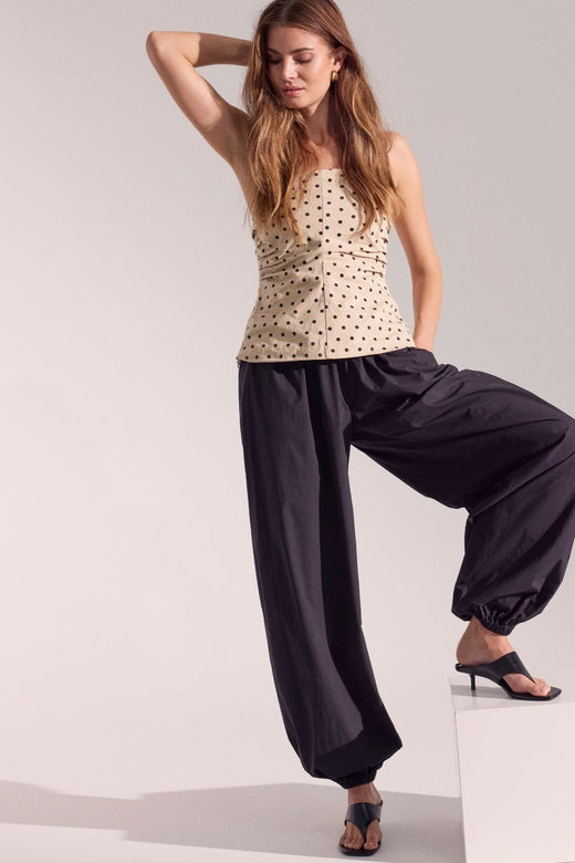 Co´Couture - Junecc Balloon Pant 41120 - 96 - Black Bukser 