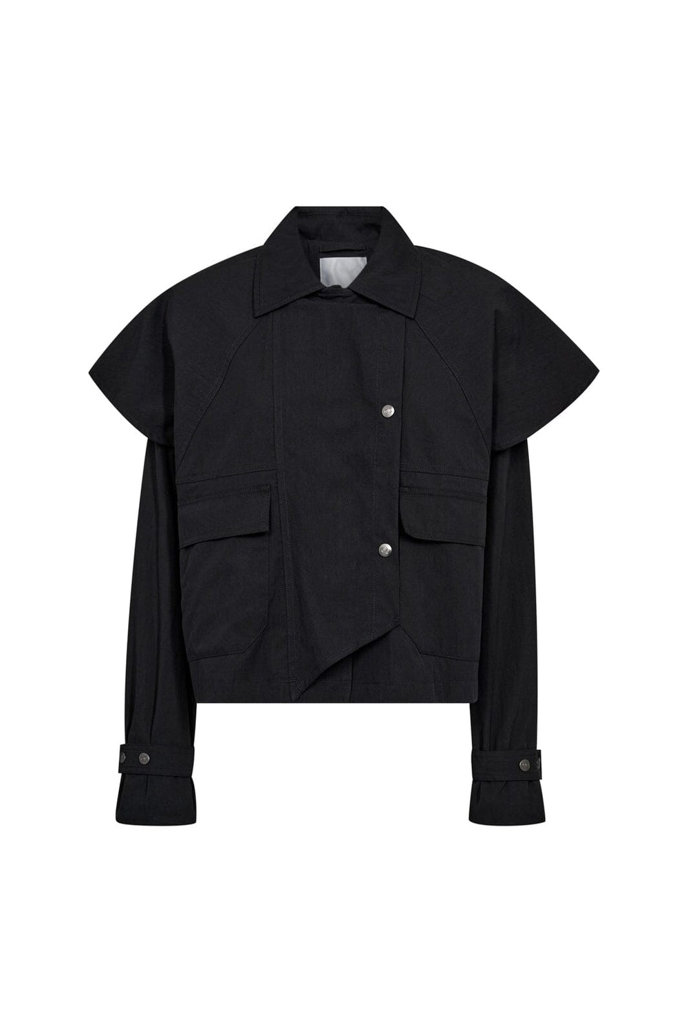 Co´Couture - Keshacc Cape Jacket 40014 - 96 - Black