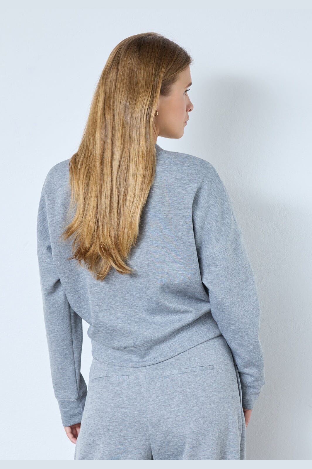Co´Couture - Lancecc Belt Sweat 47003 - 57 - Grey Melange