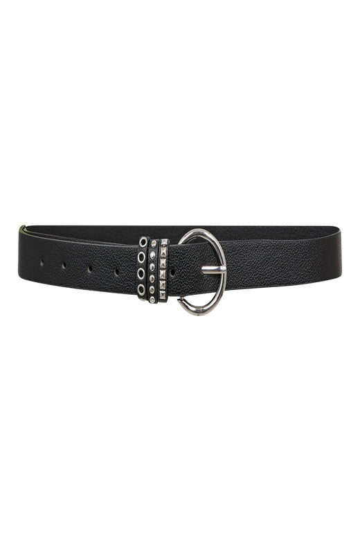 Co´Couture - Lorocc Rivet Belt 500047 - 65001 - Black Bælter 