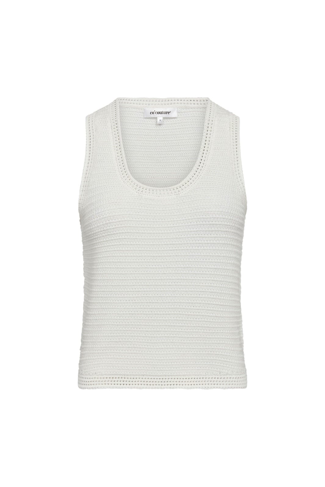 Co´Couture - Luecc Knit Top 42026 - 11 - Off White