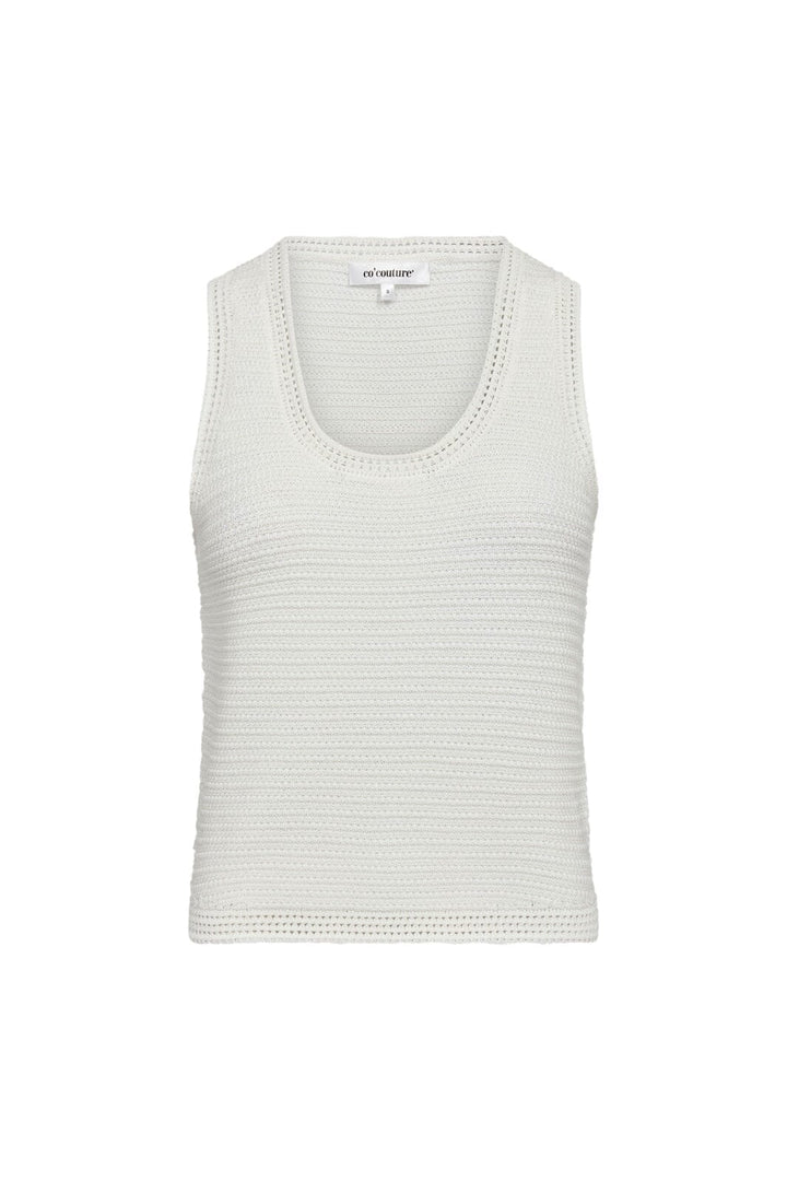 Co´Couture - Luecc Knit Top 42026 - 11 - Off White
